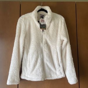 NEW! AVALANCHE Women's Sherpa Fuzzy Fleece Jacket MEDIUM